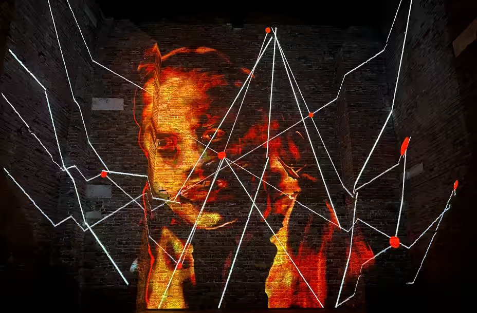 Artwork from Of Women Become by Nalini Malani at Venice biennale 2026, presented by KNMA